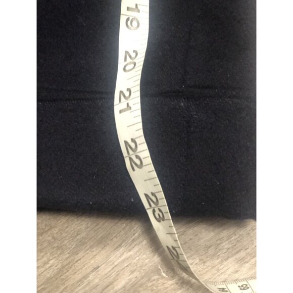 Vtg Forecaster of Boston Womens Pea Coat Size 8 Navy Blue Wool Jacket Made USA - Picture 5 of 9